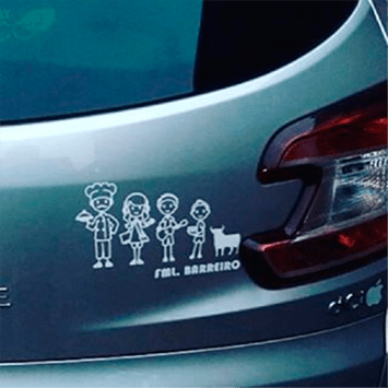 Familie Autoaufkleber